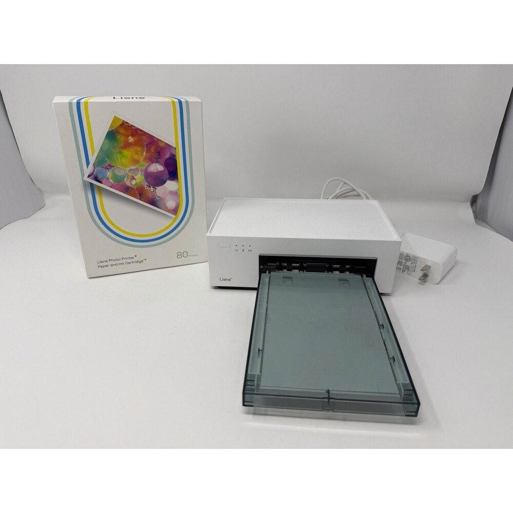 Liene Amber M100 4x6” Full-Color Instant Photo Printer Bundle - New Box 80 Pgs